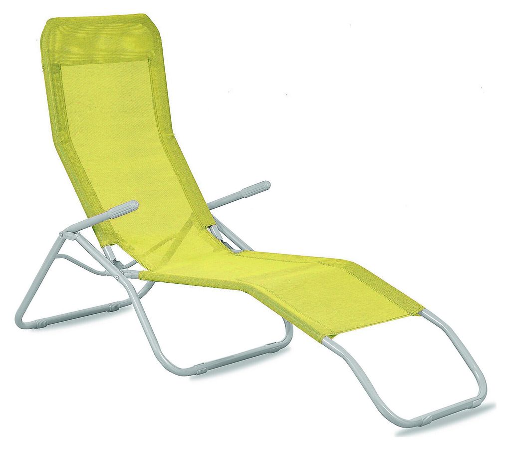 Aga Chaise longue de jardin SIESTA Verte Image du produit 