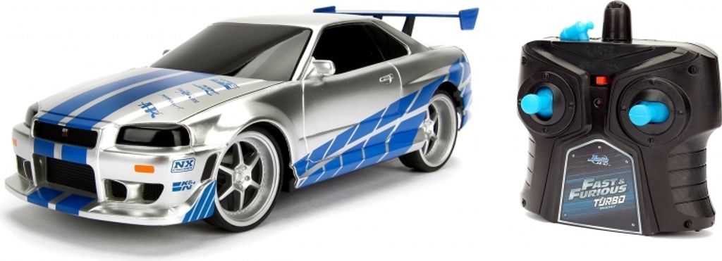 Jada Toys Fast & Furious RC Nissan Skyline GTR, R34, Produktbild 4