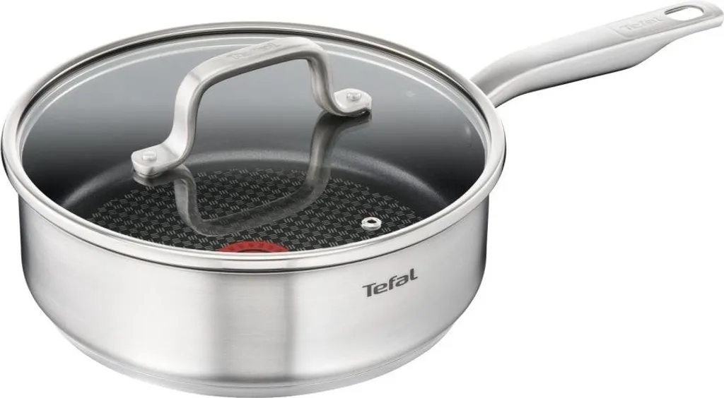 Tefal Virtuoso Padella Sauté 24cm RVS - Searing Professionale Induzione