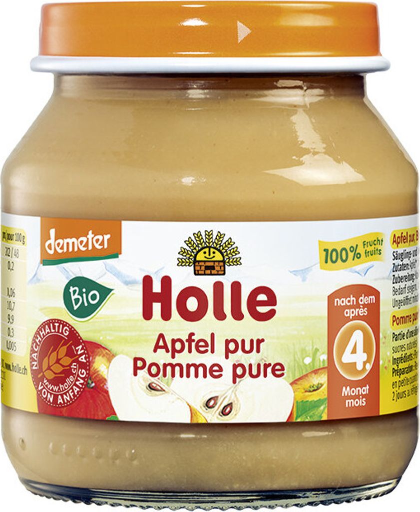 Holle baby food GmbH - Apfel pur - 125g Produktbild 