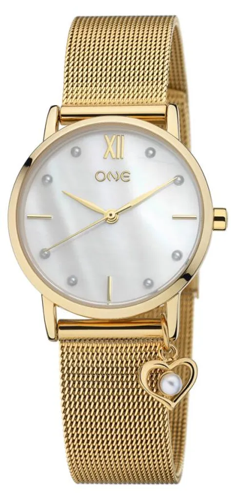 Montre Homme One Ol9764Bg51L en Acier Inoxydable et Cadran Noir Chic