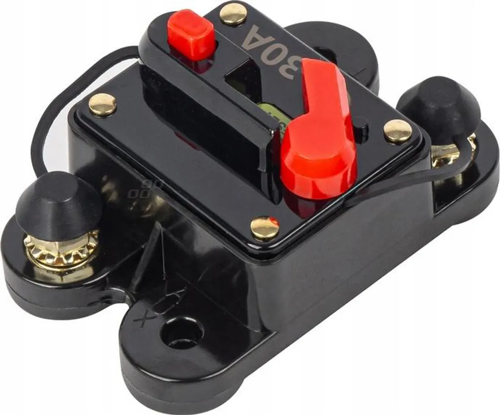 Fusible automatique 30A pour camping-car et bateau 12V 24V 48V