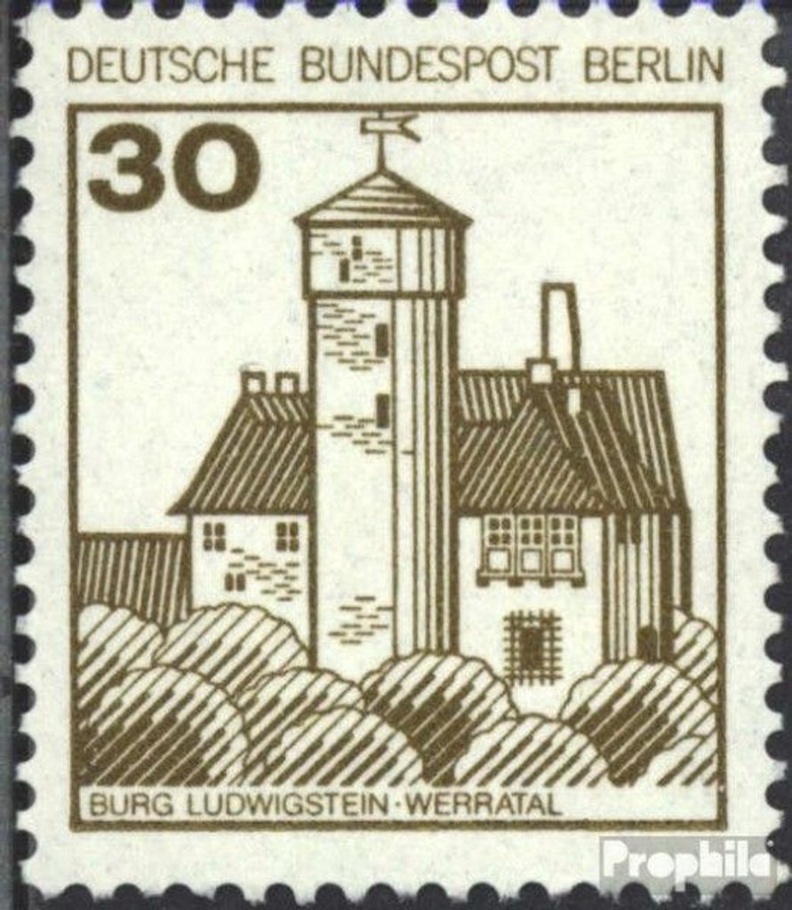 Briefmarken Berlin (West) 1977 Mi 534A R I mit Zählnummer Produktbild 