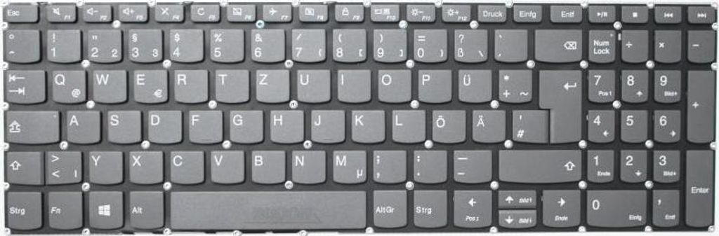 Tastatur für Lenovo IdeaPad 3-17ADA05 3-17ARE05 3-17IML05 3 Produktbild 