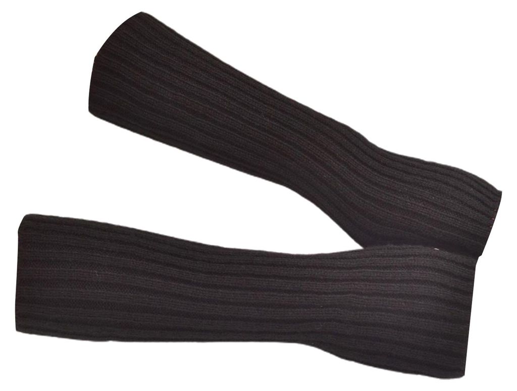 1 Paar Fingerhandschuhe, weich, atmungsaktiv, modisch, bequem, mehrfarbig, wärmend, Strickstoff, Daumenlöcher, Damenhandschuhe für Outdoor-Aktiv...