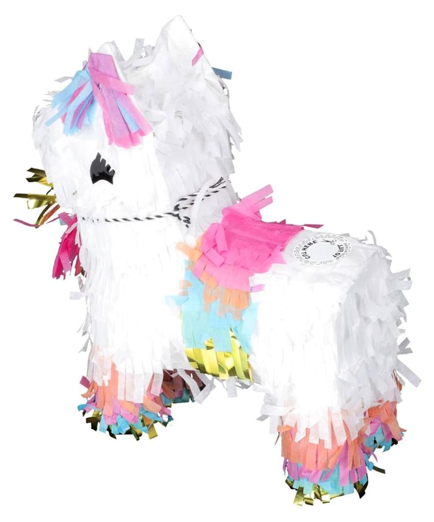 Mini Pferde Piñata mit Süßigkeiten für Geburtstagsfeiern und Partys