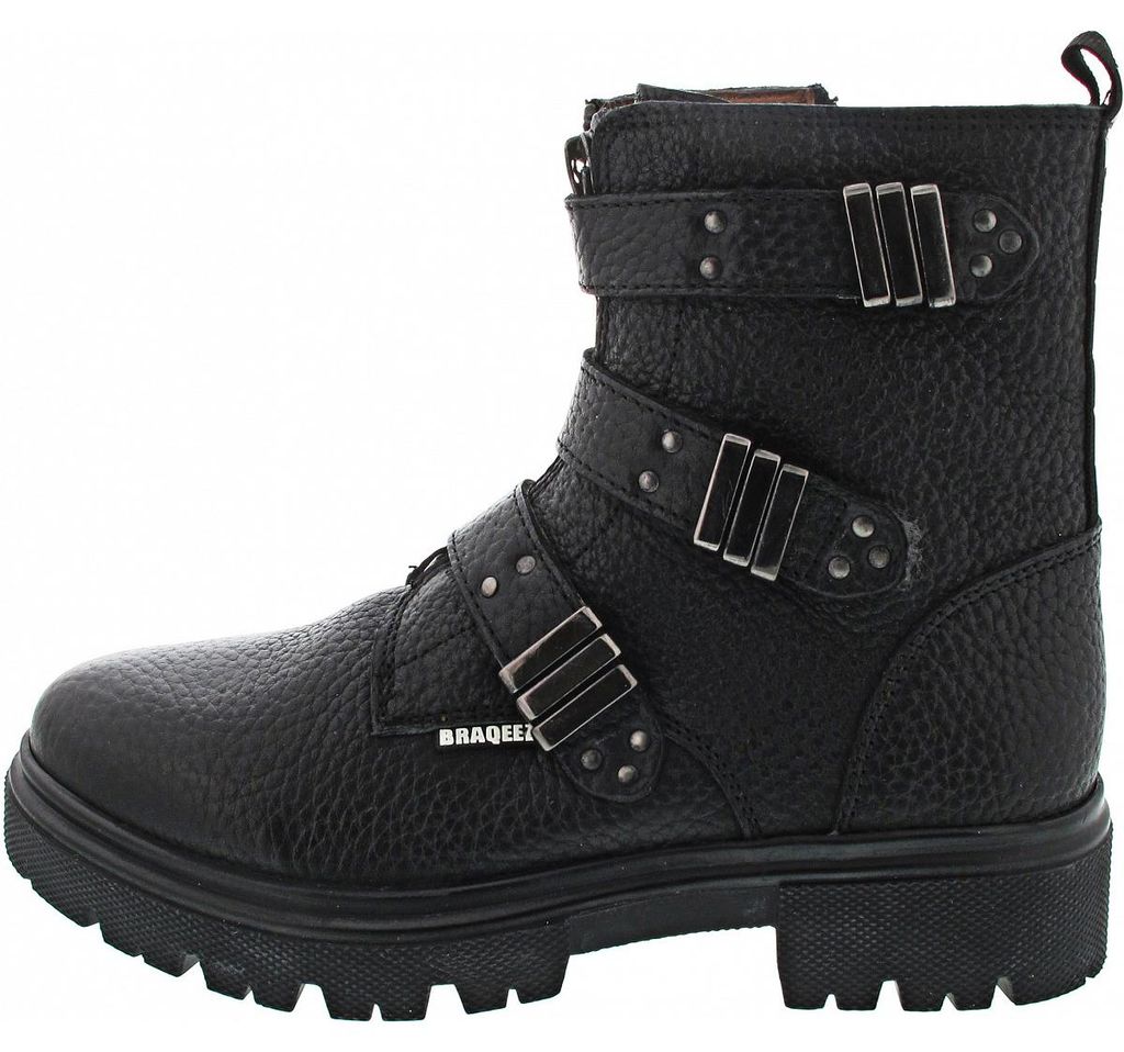 Braqeez Stiefelette Schwarz in Gr. 36