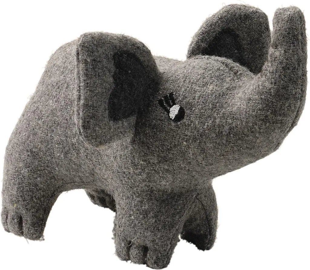 Hunter Eiby Éléphant Jouet pour Chien 19 cm - Peluche Robuste et Douce