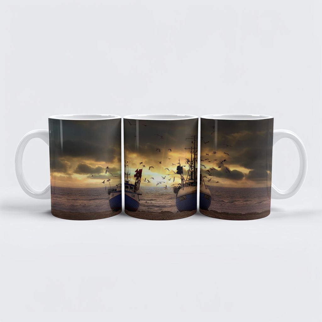 raxxa Premium-Tasse "Zwei Schiffe"