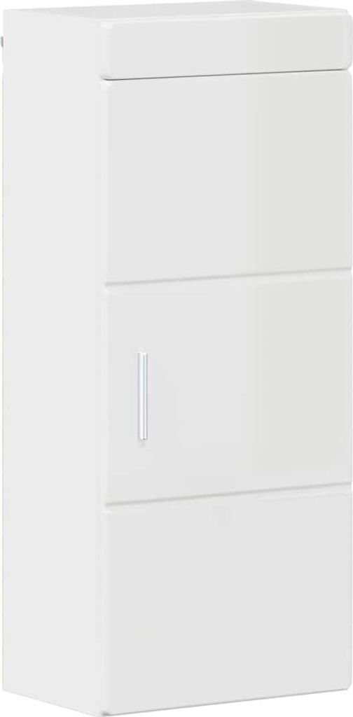 "SALE 2026" Badezimmer-Wandschrank TULUM Hochglanz Weiß 37 x 24,5 x 86 cm - Spiegelschränke DE8545388