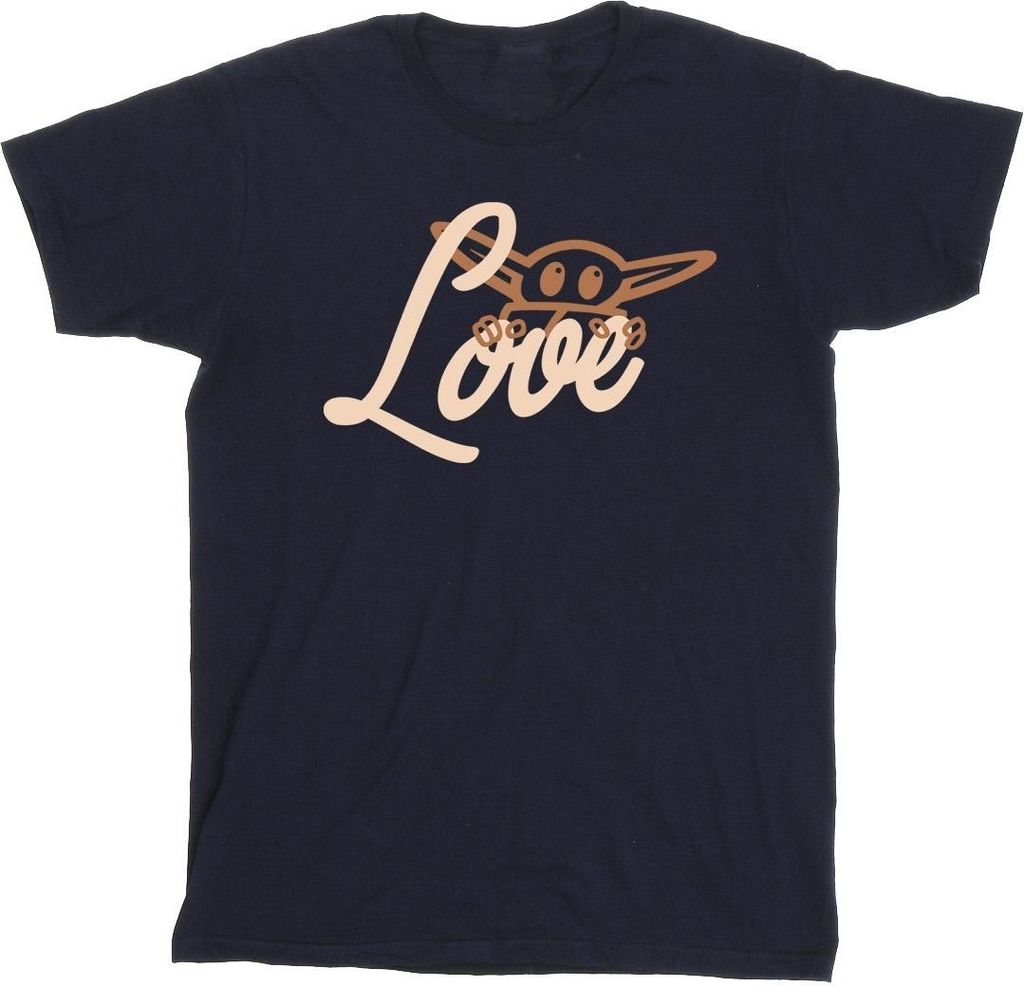 Star Wars - "Love" T-Shirt für Herren BI46823 (S) (Marineblau)