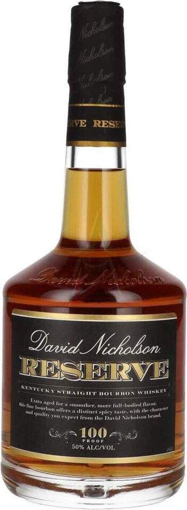 David Nicholson RESERVE Kentucky Straight Bourbon Whiskey 50 % 0,70 lt.