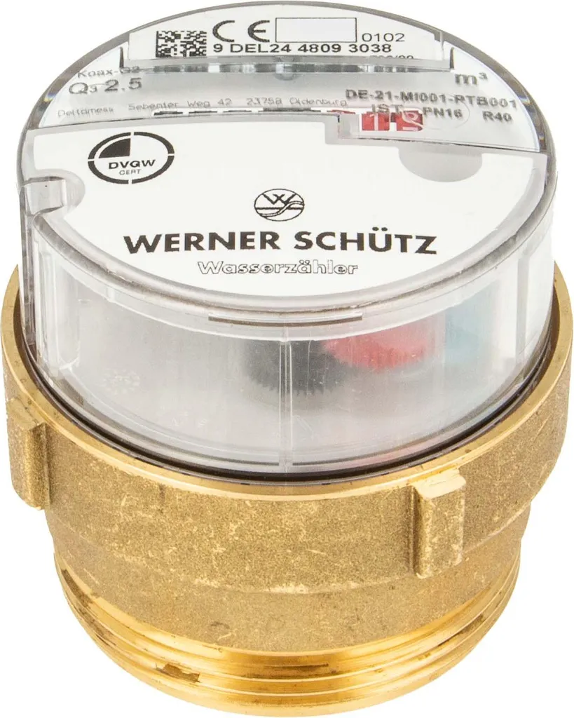 Solution de comptage eau froide Js Messkapsel Eas-Modular IE Q3 2,5