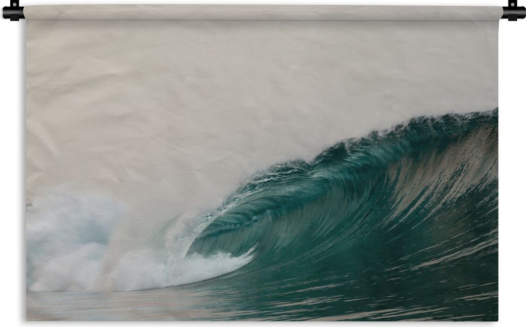 MuchoWow Wandteppich Wandbehang Meer - Golf - Schaum 60x40 cm Tapisserie Dekoration Wandtuch - Wanddekorationen