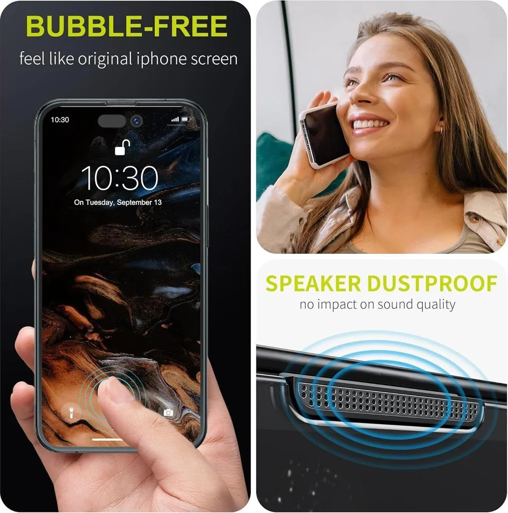 Pellicola Bestsuit iPhone 14 Pro Max - Vetro Organico Anti-Urto