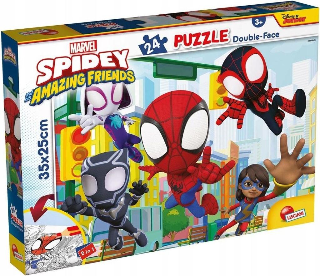 Spidey-Puzzle, 24 Teile (Spielzeug)