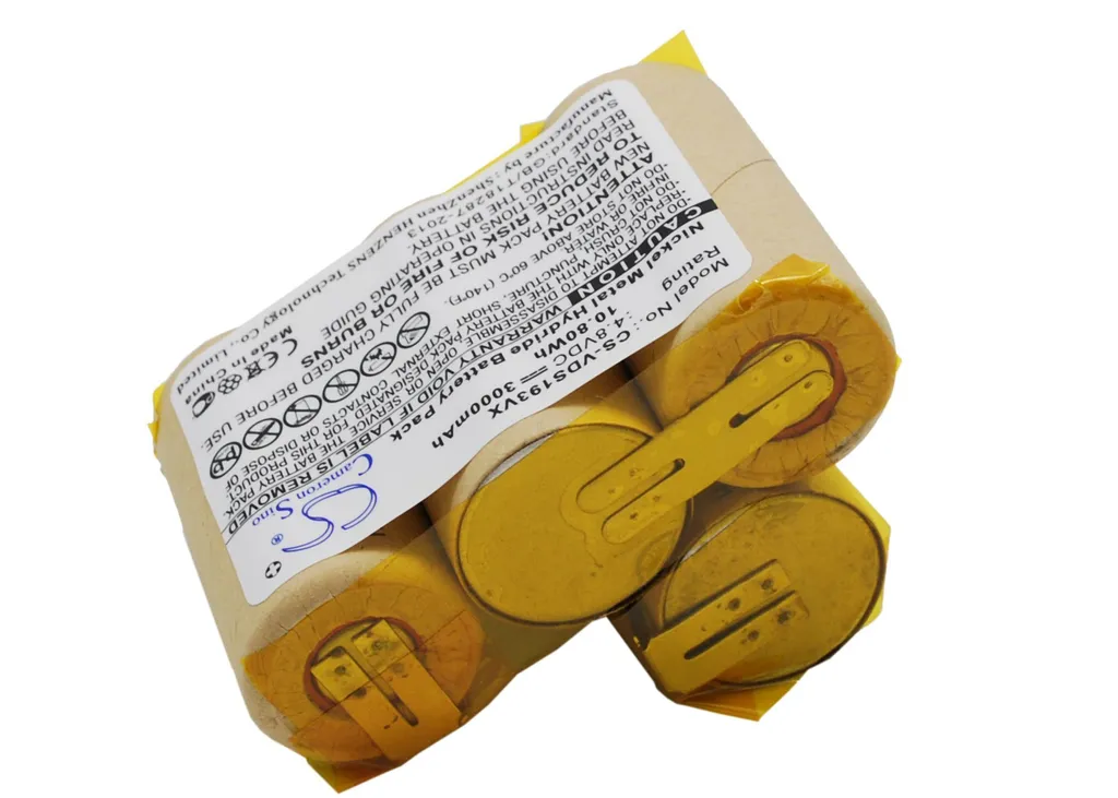 Batterie Techtek Lithium compatible Vileda AS-193E9A autonomie longue