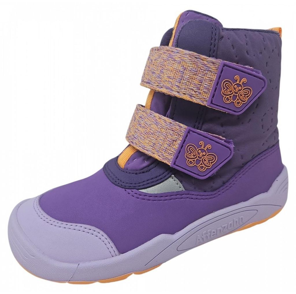 Affenzahn Blizzy Schmetterling Klettstiefel Lila Produktbild 