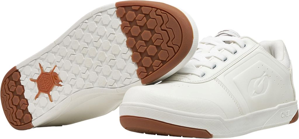 Oneal PINNED FLAT Pedal Schuhe weiss Größe: 40