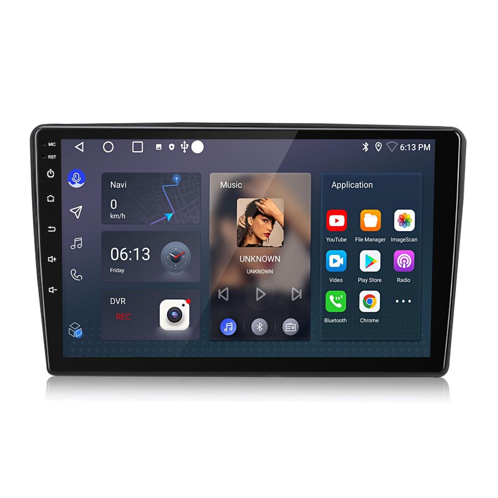 Autoradio Android 15 10 pouces avec CarPlay pour Citroën C5 Image du produit 