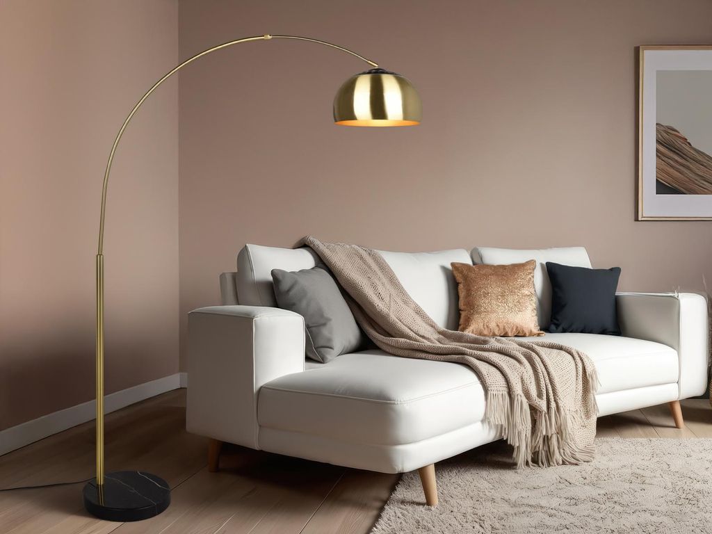 Trio Lighting Bogenstehleuchte Argentina Lampe Leucht Stehleuchte Leselampe951