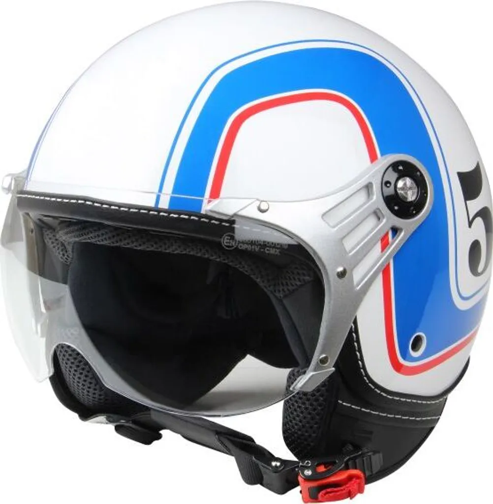 Casque Jet Ouvert CMX Fifty Three Léger avec Visière Amovible Taille S