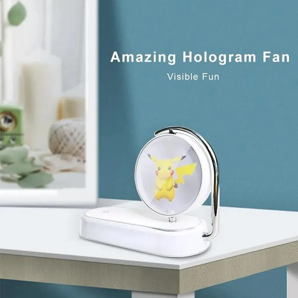 Ventilateur holographique 3D LED haute résolution pour publicité active