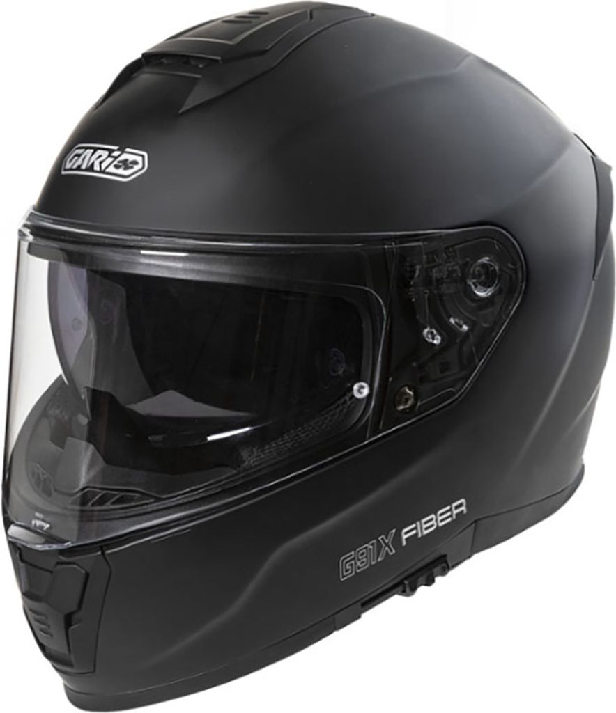 Gari G91x Fiber Click Integralhelm Schwarz L Schwarz L