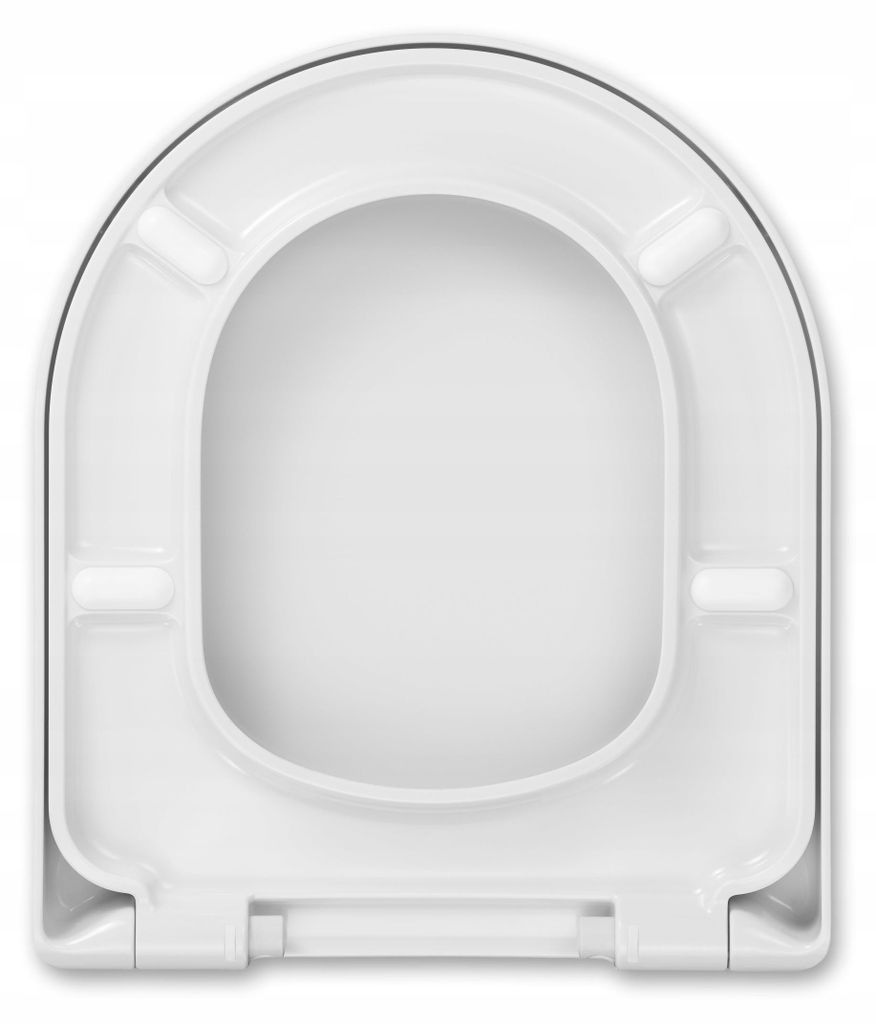 WC Sitz - Toilettensitz - für Roca Happening - Weiß - 44,5 Produktbild 