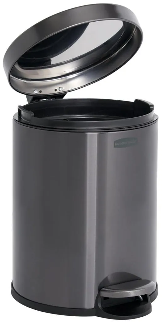 Poubelle à pédale Rubbermaid 6 litres : fini les mains sales et les odeurs