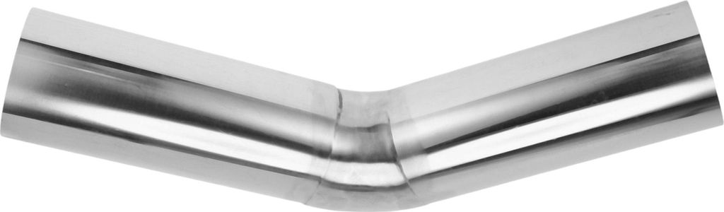45 Grad Bogen Auspuffrohr DIY Benutzerdefiniertes Auto Modifiziertes Auspuffrohr Rohrleitung Rohr 108mm/4,25" OD 300mm/11,81" Länge 304 Edelstahl ...