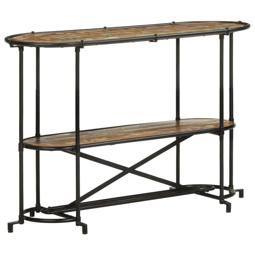 Consolle Legno Massello di Recupero SYFAX™ 110x42x76 | Stile Rustico