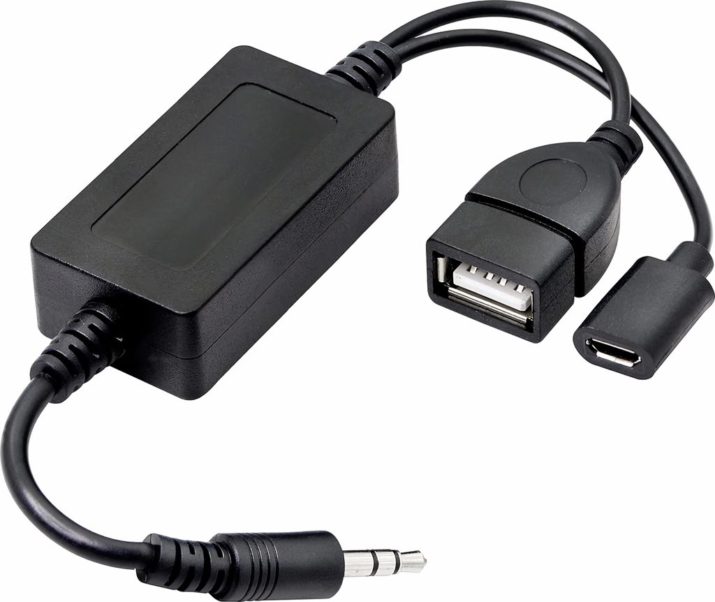 P14 3.5mm AUX Audio Stecker auf USB A Buchse Auto Audio Adapter Kabel Autoradio