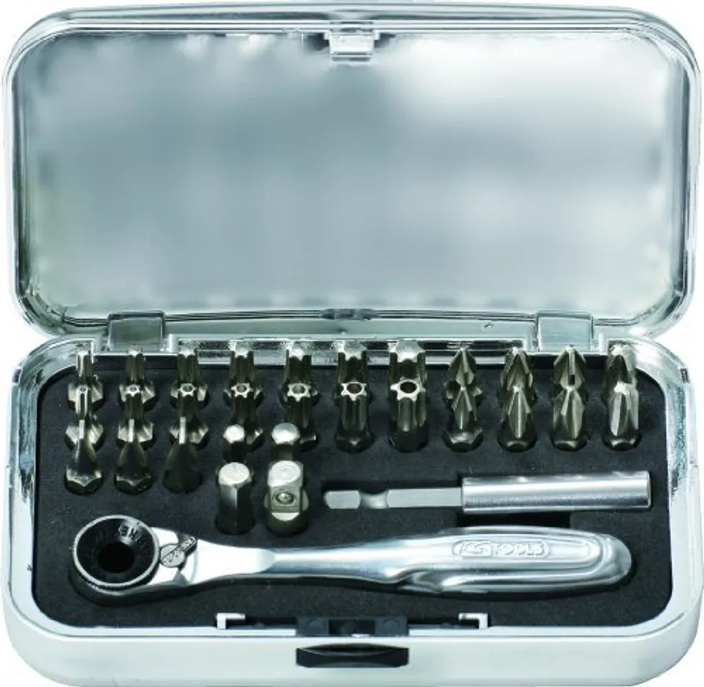 Coffret d'embouts de précision 1/4' KS Tools CHROMEplus 31 unités - 7
