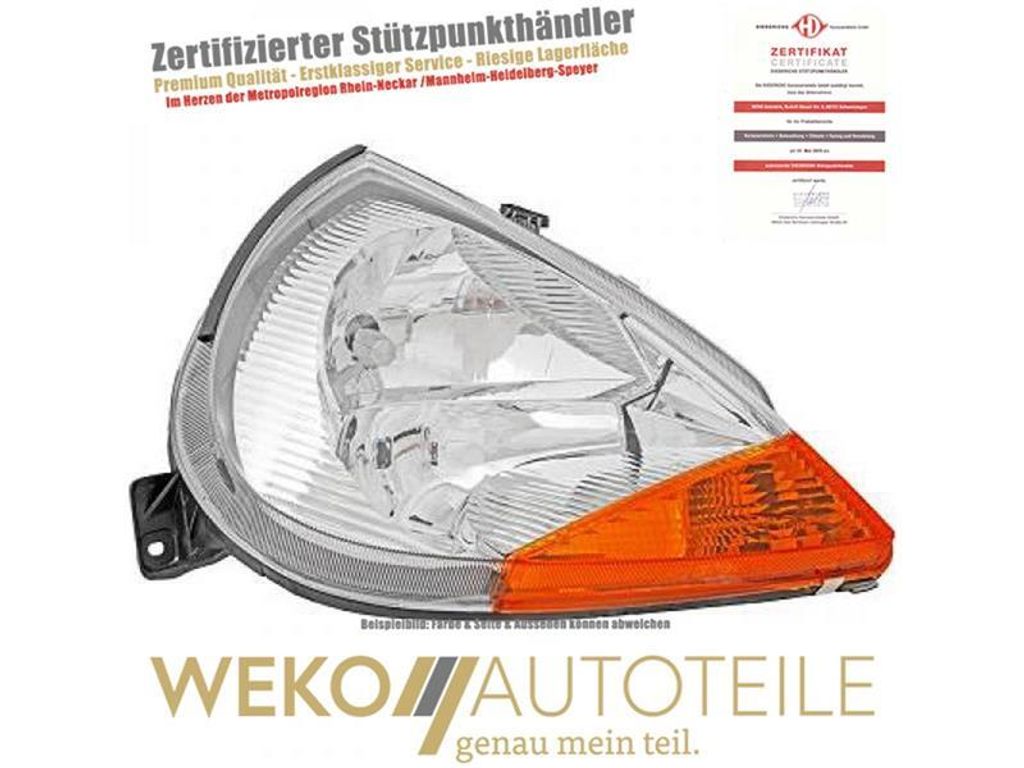 Diederichs Scheinwerfer re. Ford Ka, 96->>