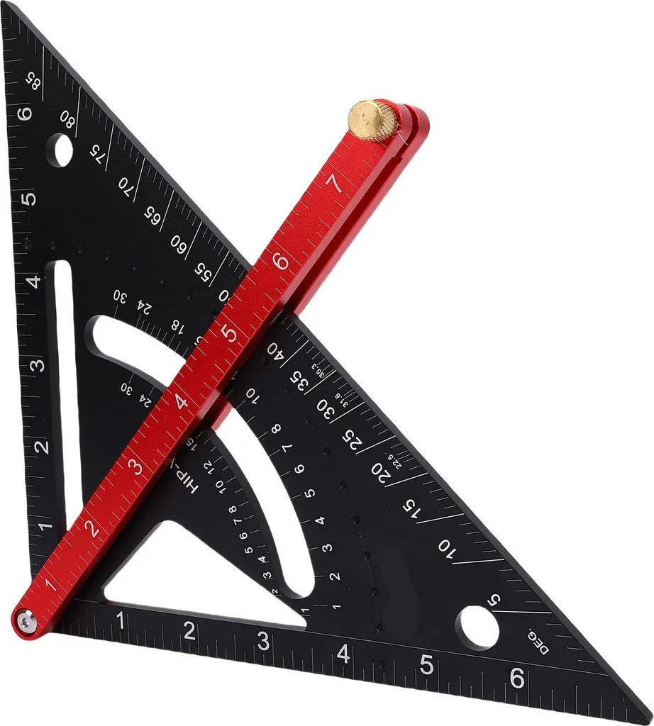 Équerre de menuisier bidirectionnelle réglable en aluminium robuste - 8
