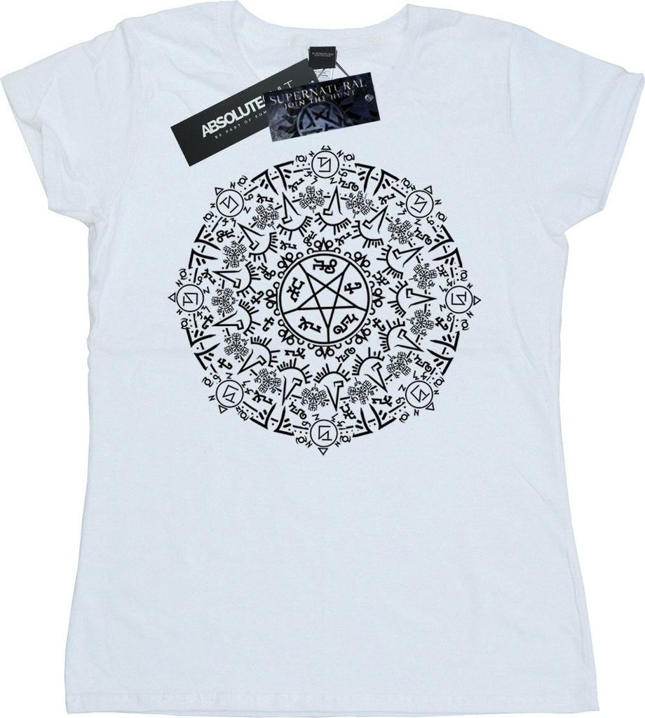 Supernatural - T-Shirt für Damen BI40591 (XL) (Weiß)