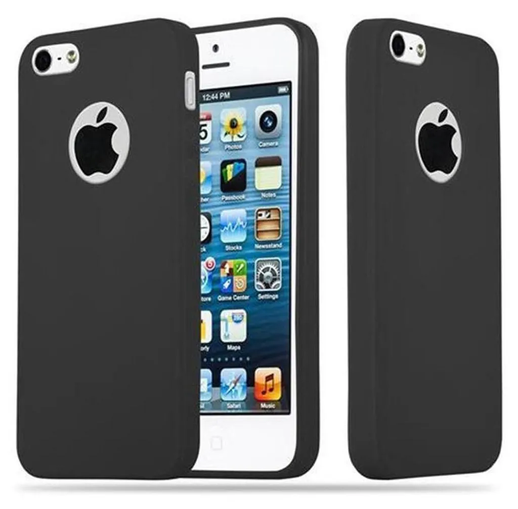 Cover per iPhone 7/8 con fiori secchi, in silicone, realizzata a mano