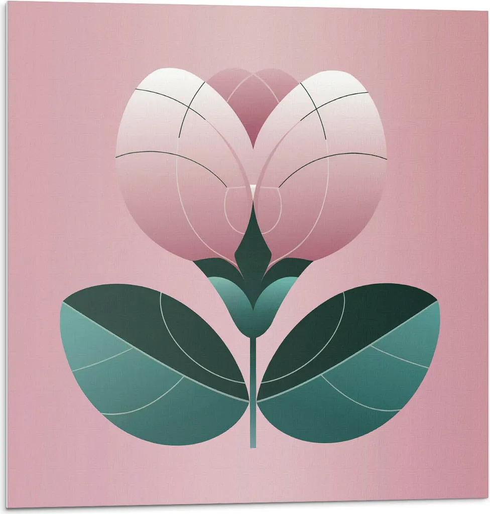 Piastrelle Autoadesive Vinile Elite 50x50 - Decoro Fiore Stilizzato