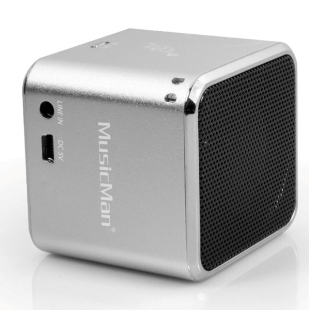 Technaxx Mini Musicman, 1-Weg, 3 W, 150 - 18000 Hz, 4 Ohm, Produktbild 