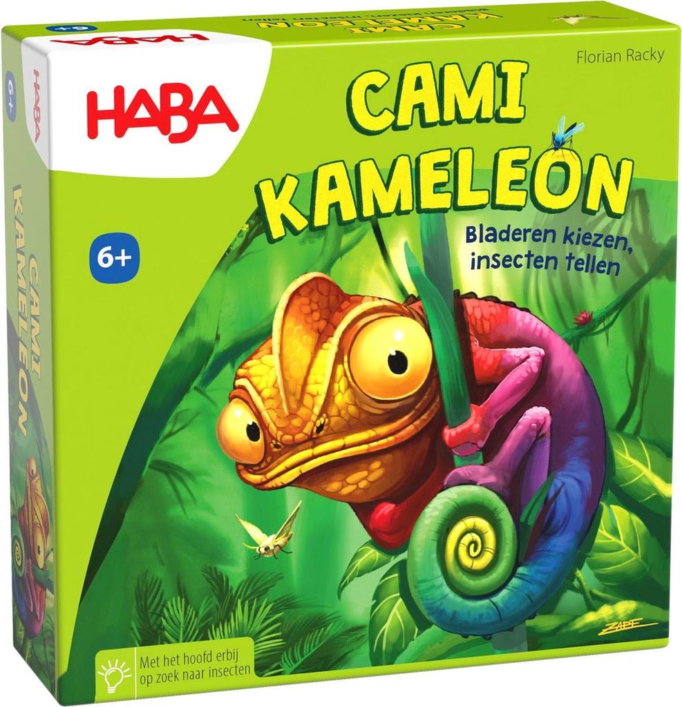 Haba Spiel - Cami Chamäleon Familienspiel für Kinder und Erwachsene