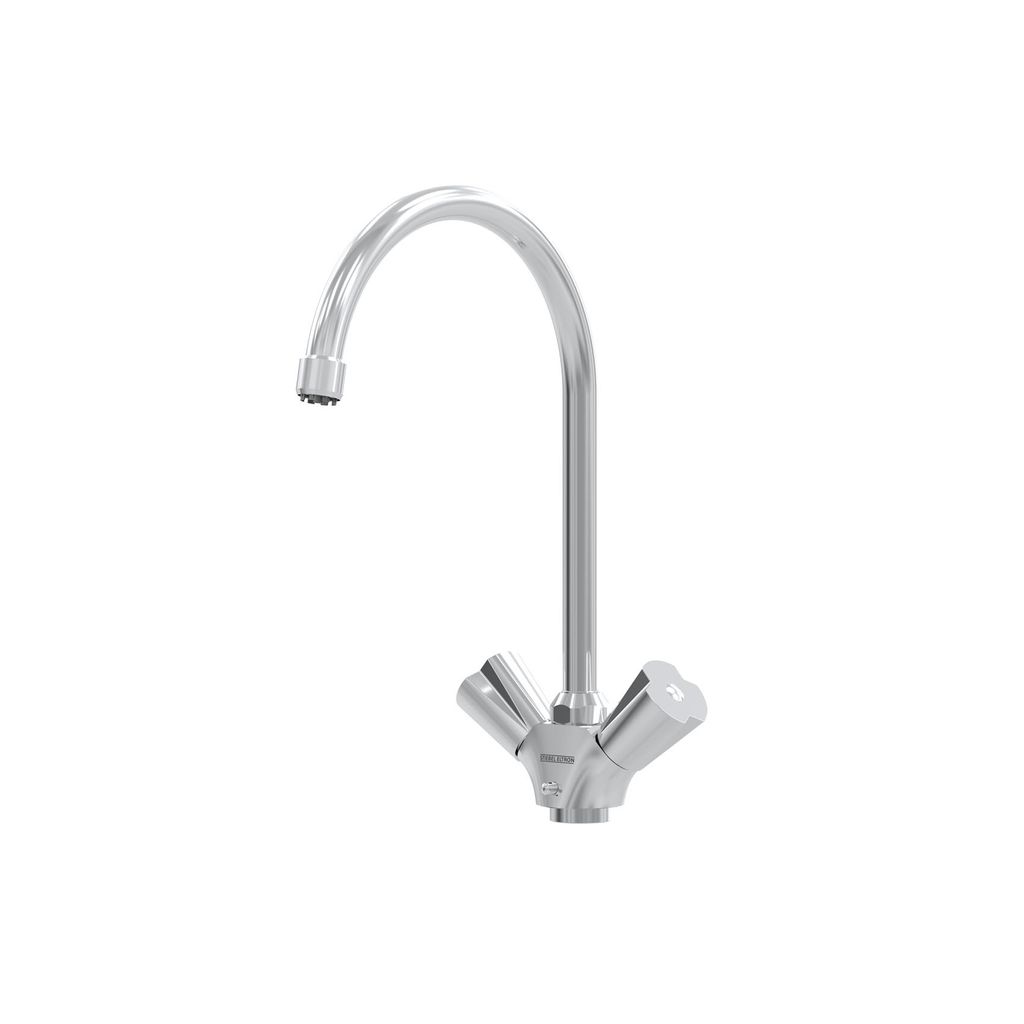 STIEBEL ELTRON Temperierarmatur WUT-K für offene Warmwasserspeicher/Boiler, Küche, silber, 205615