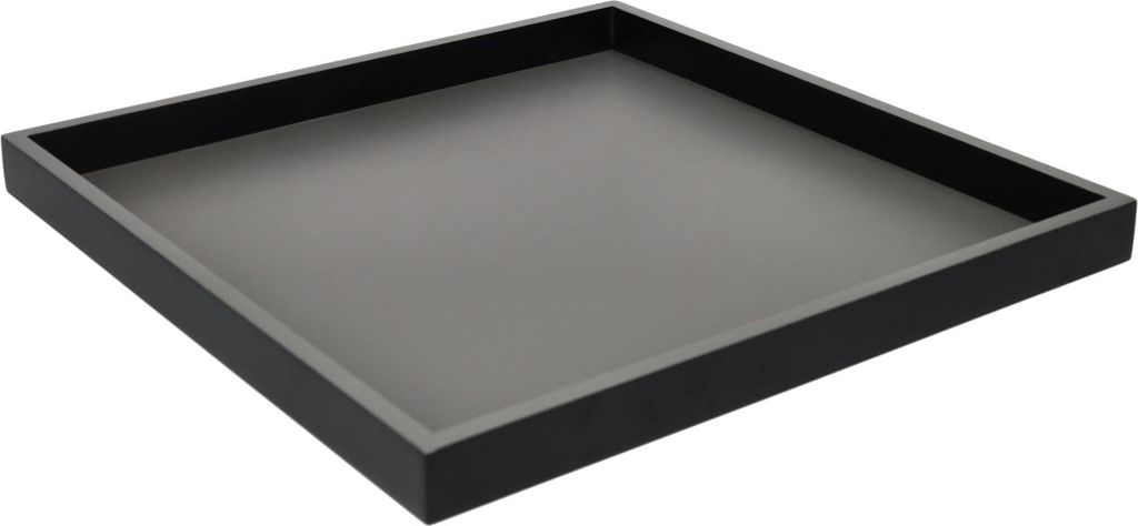 Gift Company Neo Tablett quadratisch schwarz 32cm