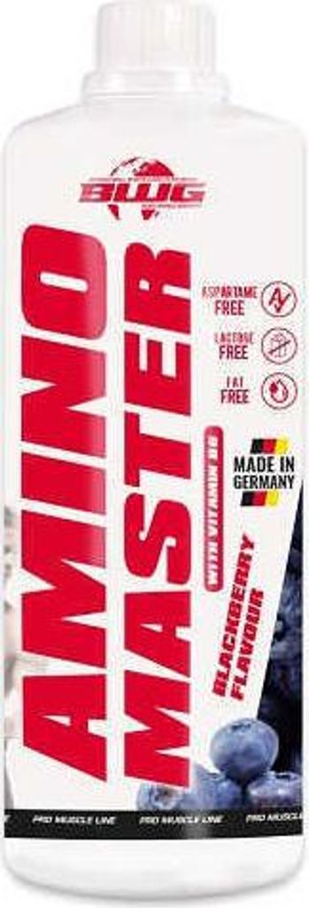 BWG Amino Liquid Master BCAA + Arginin Konzentrat 1 Liter