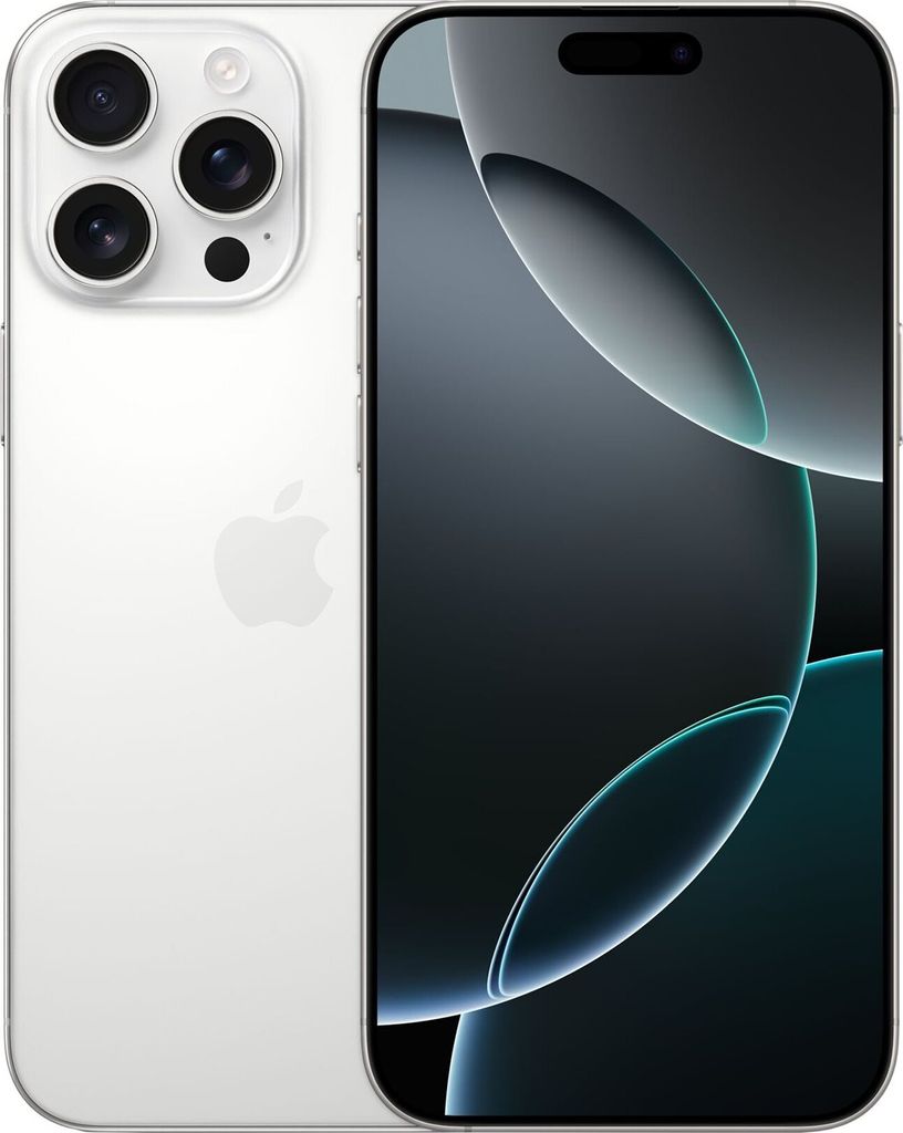 Apple iPhone 16 Pro 512GB Titan Weiß Produktbild 