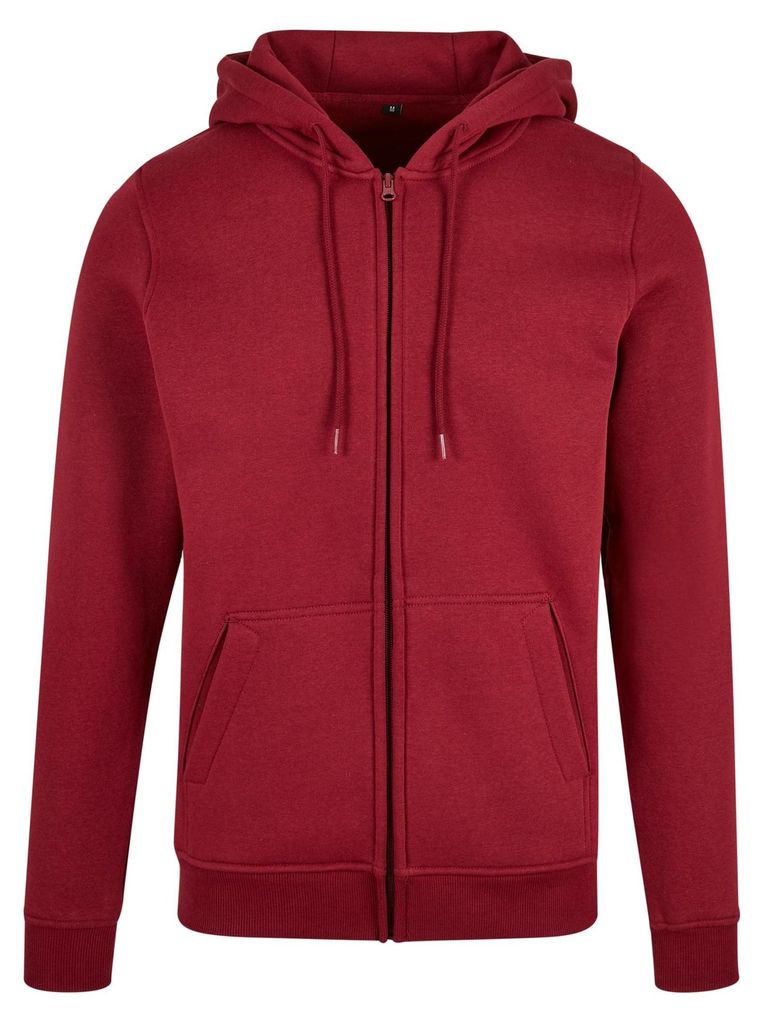 Build Your Brand - Kapuzenpullover Schwere Qualität für Herren/Damen Uni LT1976 (4XL) (Burgunderrot)