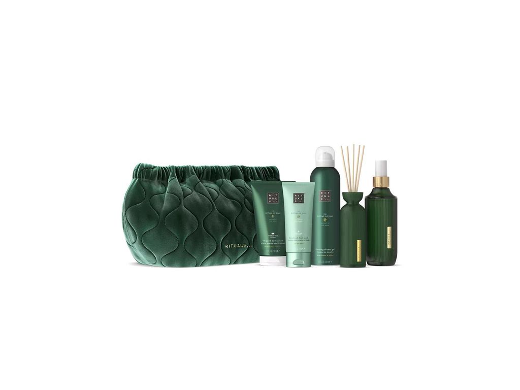 RITUALS The Ritual of JING Geschenkset Large ,Ritual Pflege für Damen & Herren, inkl. Filabe Pflegetücher, Geschenk Set Frau & Mann