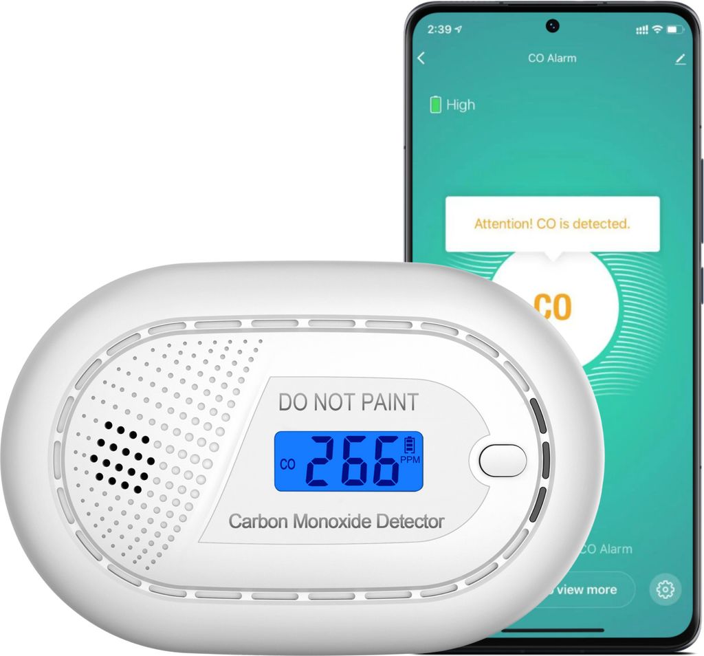 Detektor oxidu uhelnatého Aroha Smart Connect WLAN - Obrázek produktu