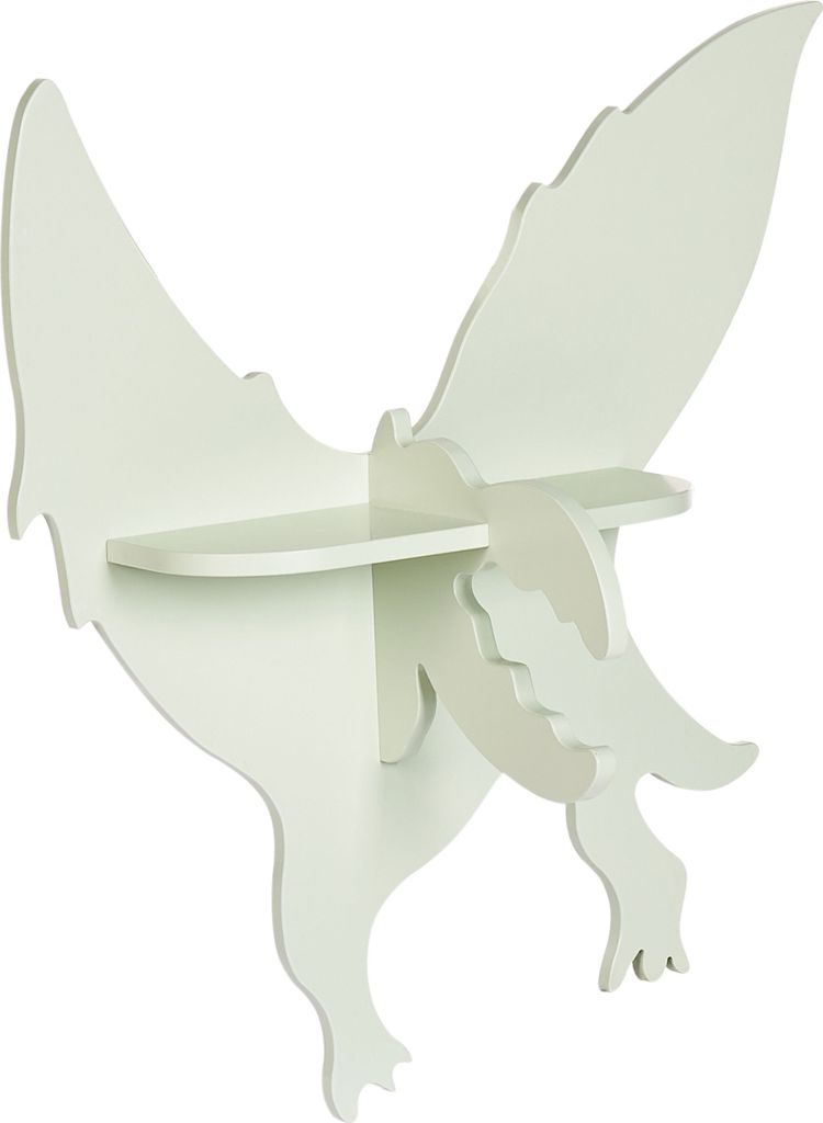 BELIANI Wandregal MDF Dinosaurier Kinderzimmer Hellgrün Wohnbereich