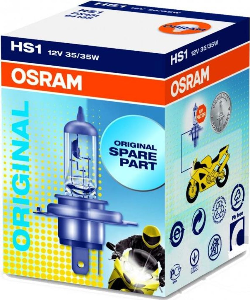 Osram 64185, 35 W, 12 V, HS1, Halogen, 2700 K Zdjęcie produktu 